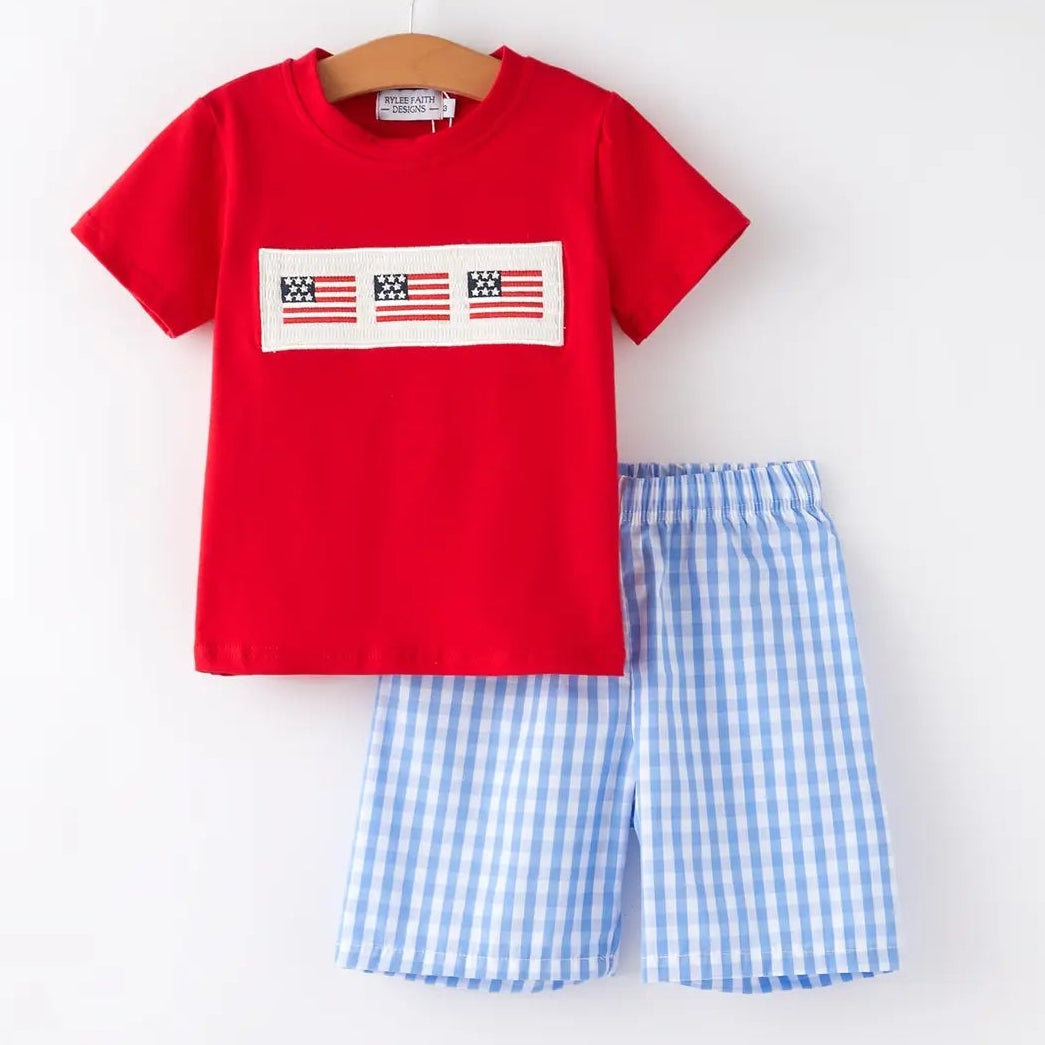 Boys 4th of July  set