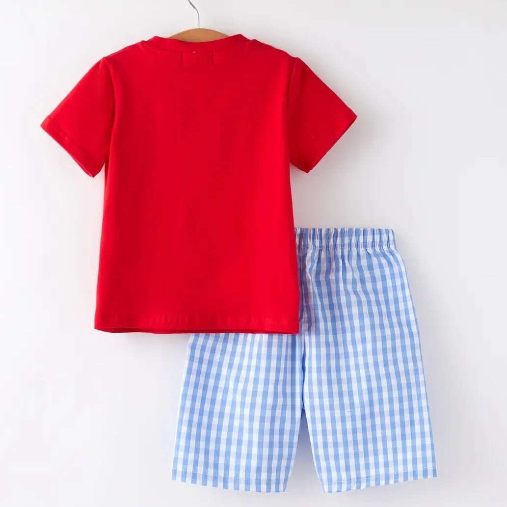 Boys 4th of July  set