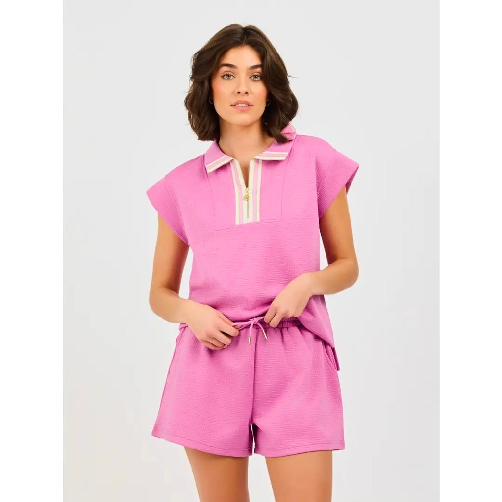 Ladies 2 piece short set